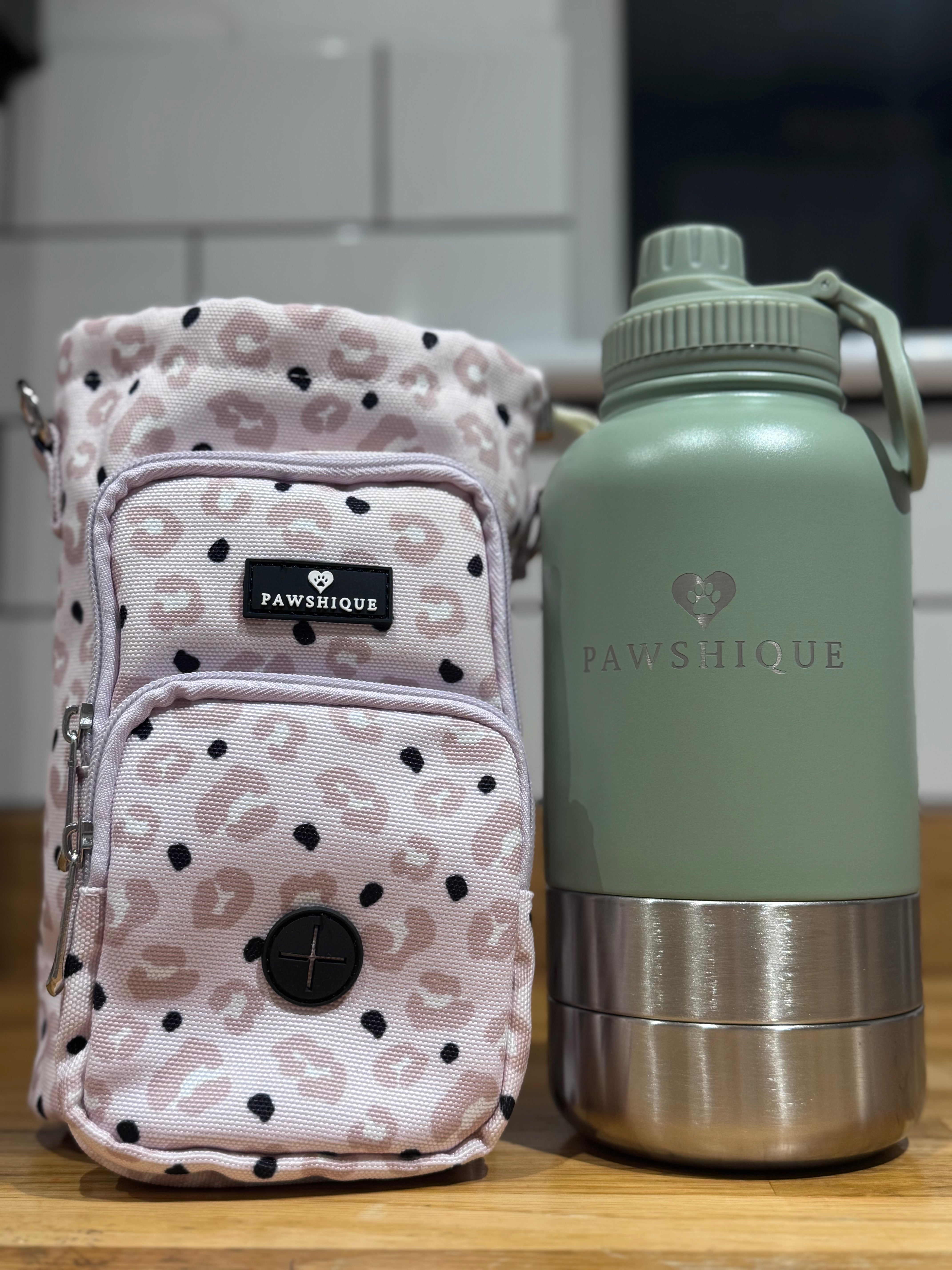 Our Pawshique Bottle & Bag Bundle
